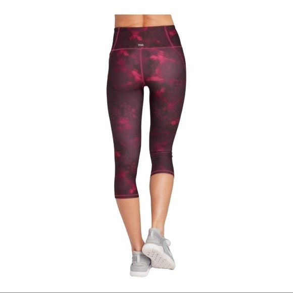 DSG women's performance capris MONARCH PINK - Picture 3 of 11
